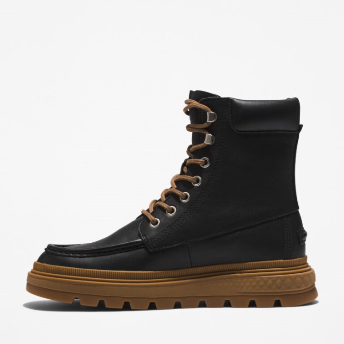 Kvinders Ray City Moc-toe Chukka Støvler Sort Regeneratve Lthr Timberland