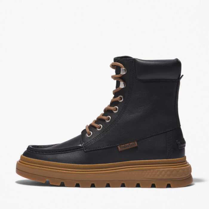 Kvinders Ray City Moc-toe Chukka Støvler Sort Regeneratve Lthr Timberland