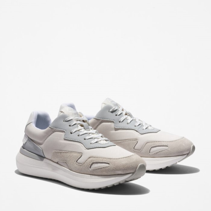 Kvinders Seoul City Sneakers Hvid Ruskind Timberland