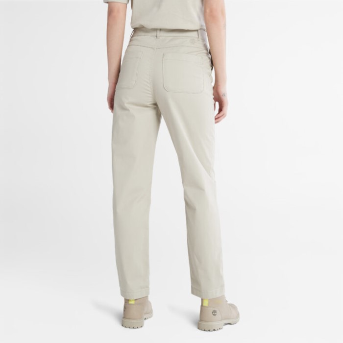 Kvinders Bukser Med Lige Ben, Island Fossil Timberland