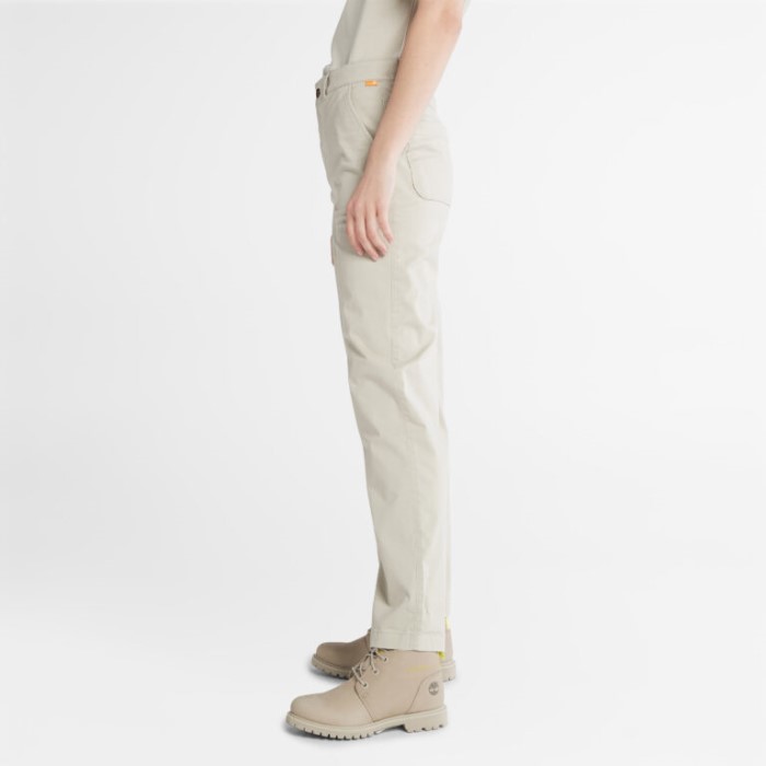 Kvinders Bukser Med Lige Ben, Island Fossil Timberland