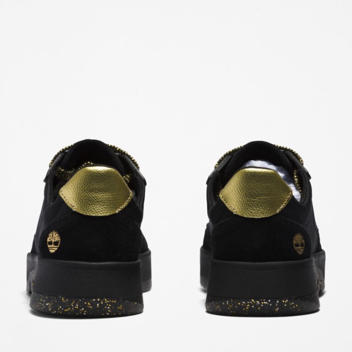 Supaway Sneakers Til Kvinder Sort Ruskind M Guld Timberland