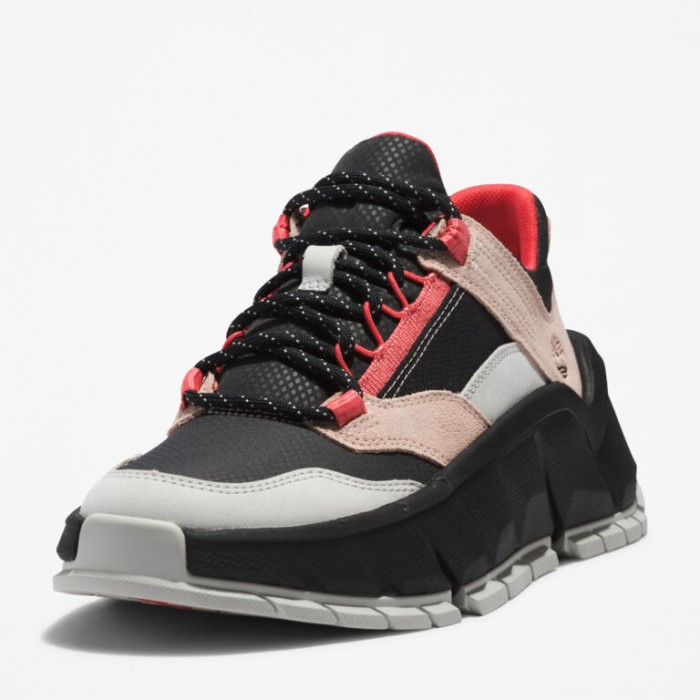 Dame Tbl Turbo Sneakers Lt Grå Nubuck Pink Timberland