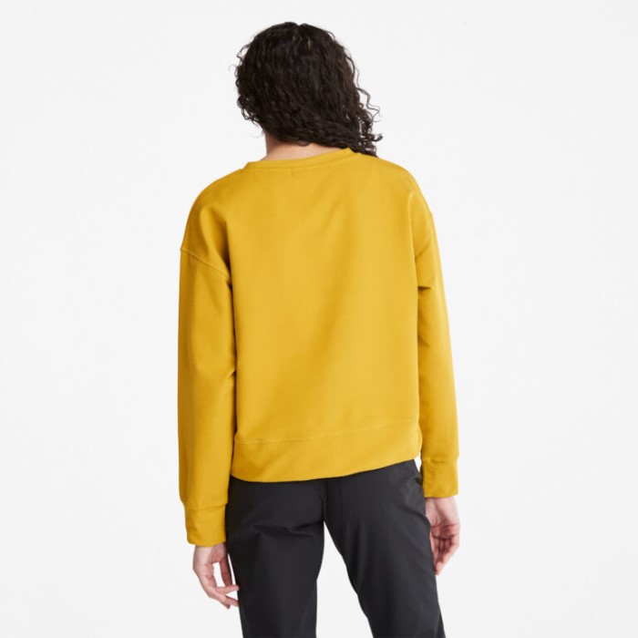 Kvinders Timberloop Hybrid Sweatshirt Golden Palm Timberland