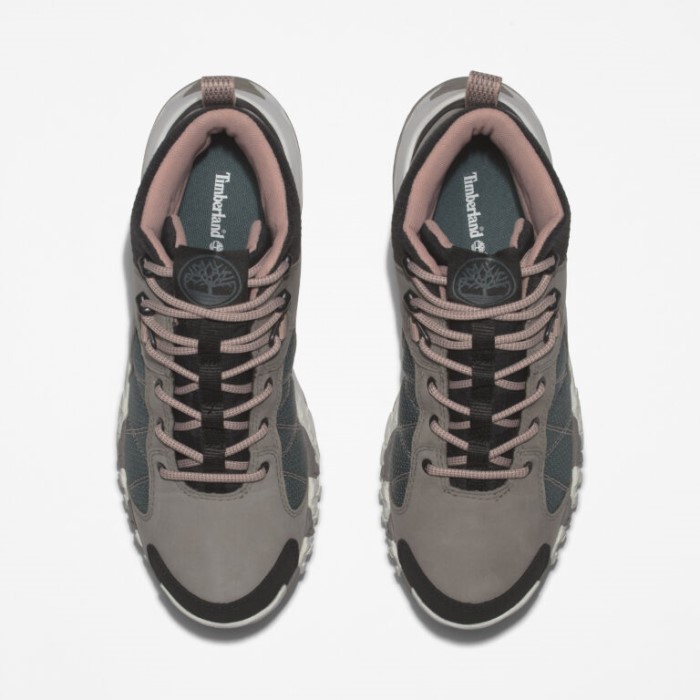 Kvinders Trailquest Vandtætte Vandrestøvler Mellemgrå Nubuck Timberland