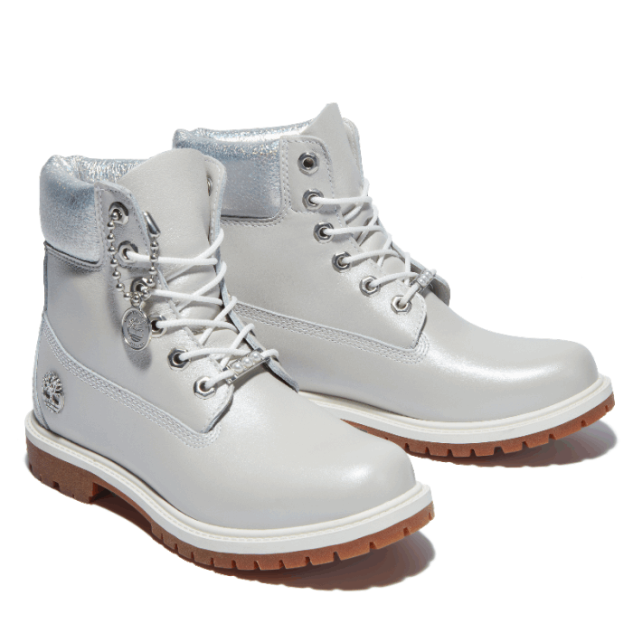 Timberland 6 Tommer Heritage Støvlesål Til Kvinder I Diamanter Og Perler