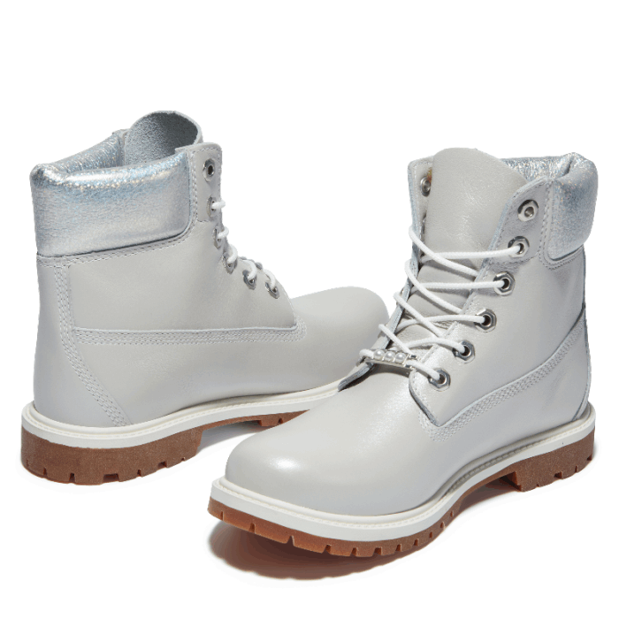 Timberland 6 Tommer Heritage Støvlesål Til Kvinder I Diamanter Og Perler