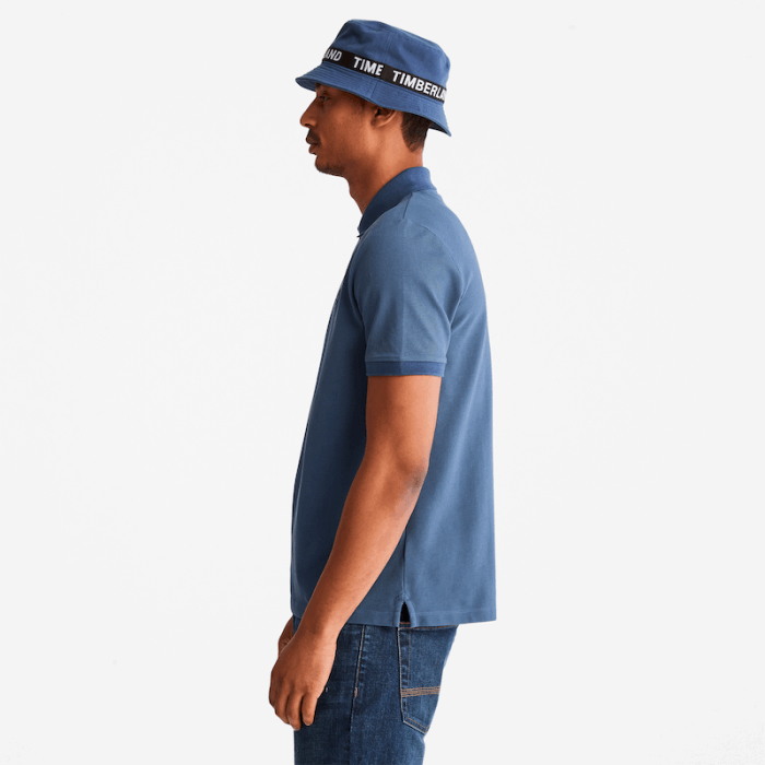 Timberland Millers River Pique Poloshirt Til Mænd I Blå