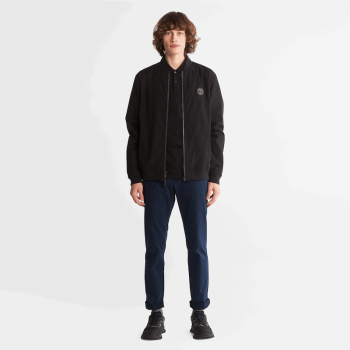 Timberland Slidstærk-vandafvisende Bomberjakke Til Mænd I Sort